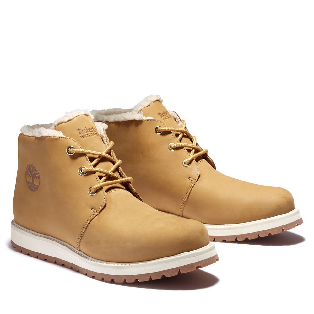 Timberland Chukka Μποτακια Ανδρικα Καφε - Richmond Ridge Waterproof - Greece 3690812-ZM